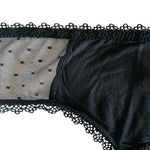 JULIETTE menstrual panty   sizes 36-42   Black